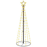 Kegelkerstboom 108 Led's 70X180 Cm Warmwit