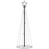 Kegelkerstboom 108 Led's 70X180 Cm Warmwit