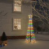 Kegelkerstboom 1134 Led's Meerkleurig 230X800 Cm Multikleur