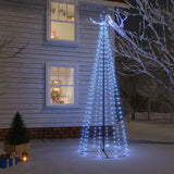 Kegelkerstboom 1134 Led's 230X800 Cm Blauw