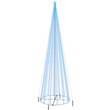 Kegelkerstboom 1134 Led's 230X800 Cm Blauw