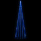 Kegelkerstboom 1134 Led's 230X800 Cm Blauw