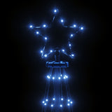 Kegelkerstboom 1134 Led's 230X800 Cm Blauw