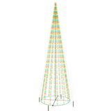 Kegelkerstboom 1134 Led's Meerkleurig 230X800 Cm Multikleur