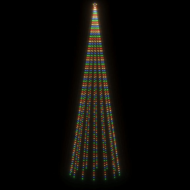 Kegelkerstboom 1134 Led's Meerkleurig 230X800 Cm Multikleur