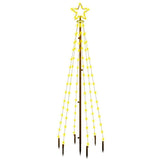 Kerstboom Met Grondpin 108 Led's 180 Cm Warmwit