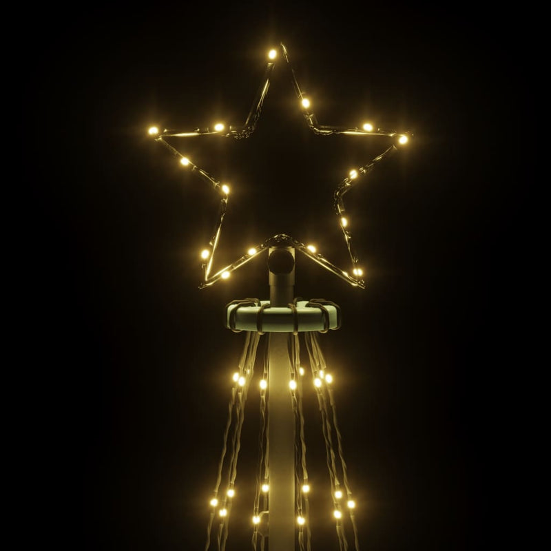 Kerstboom Met Grondpin 108 Led's 180 Cm Warmwit