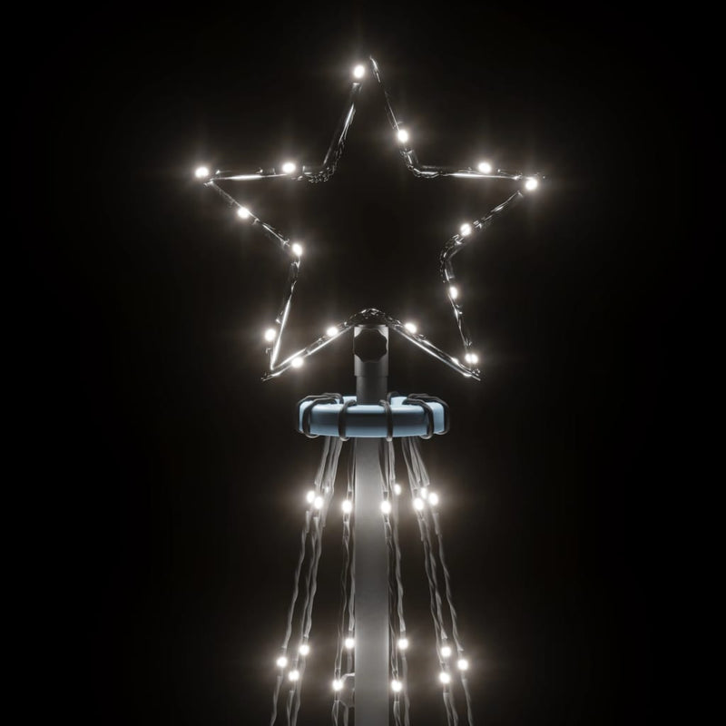 Kerstboom Met Grondpin 108 Led's 180 Cm Koudwit