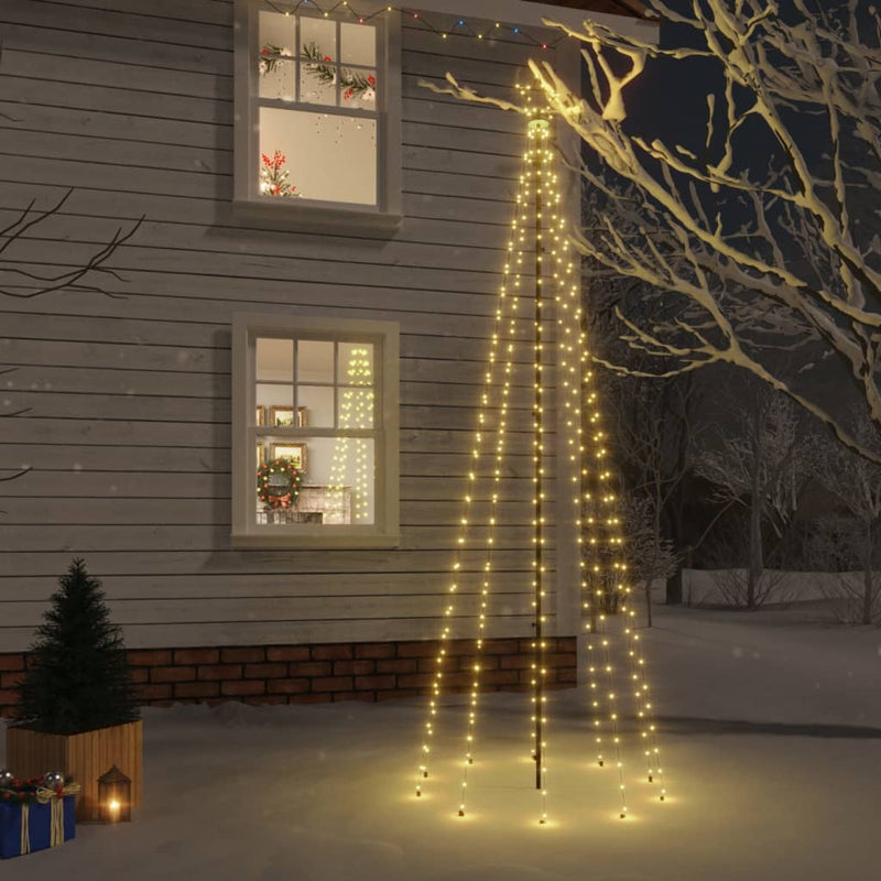 Kerstboom Met Grondpin 108 Led's 180 Cm Warmwit