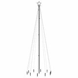 Kerstboom Met Grondpin 310 Led's Meerkleurig 300 Cm Multikleur