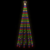Kerstboom Met Grondpin 310 Led's Meerkleurig 300 Cm Multikleur