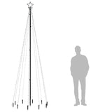 Kerstboom Met Grondpin 310 Led's Meerkleurig 300 Cm Multikleur