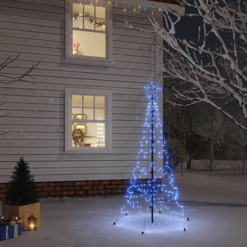 Kerstboom Met Metalen Paal En 500 Te Led's 3 M