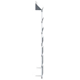 Schoenenrek Hangend 66X13X139 Cm Zilverkleurig Rood