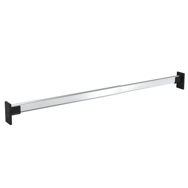 Kledingroedes 2 St Telescopisch 58-100 Cm Zilverkleurig