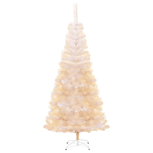 Kunstkerstboom Met Iriserende Uiteinden 210 Cm Pvc Wit