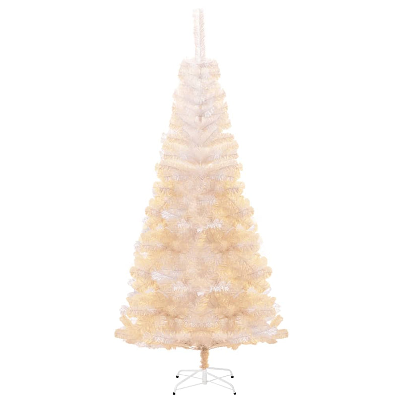 Kunstkerstboom Met Iriserende Uiteinden 210 Cm Pvc Wit