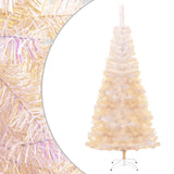 Kunstkerstboom Met Iriserende Uiteinden 210 Cm Pvc Wit
