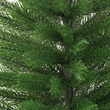 Kunstkerstboom Met Standaard Smal 120 Cm Pe Groen