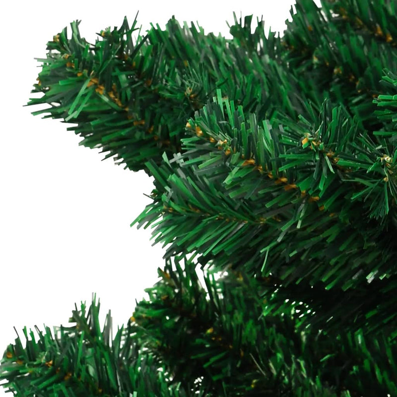 Kunstkerstboom Met Verlichting En Pot 120 Cm Pvc Groen
