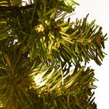Tuinpadkerstbomen 6 St Met Te Led's 45 Cm Pvc Warmwit