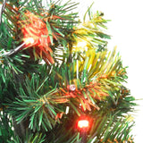 Tuinpadkerstbomen 6 St Met Meerkleurige Led's 45 Cm Pvc Multikleur