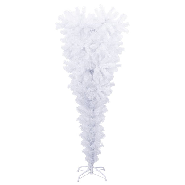 Kunstkerstboom Met Standaard Omgekeerd 120 Cm Wit