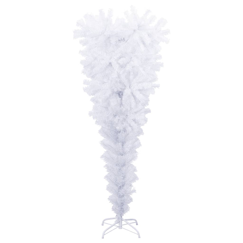 Kunstkerstboom Met Standaard Omgekeerd 120 Cm Wit