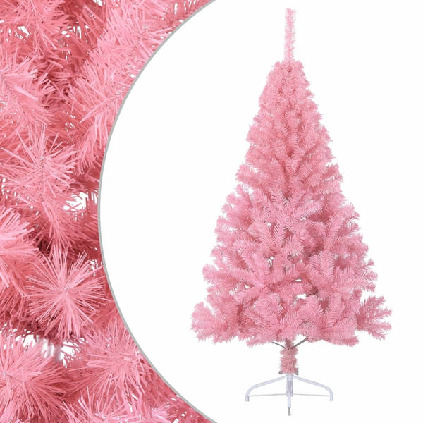 Kunstkerstboom Met Standaard Half 150 Cm Pvc