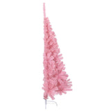 Kunstkerstboom Met Standaard Half 150 Cm Pvc