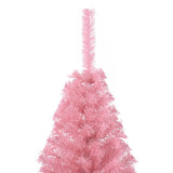 Kunstkerstboom Met Standaard Half 150 Cm Pvc