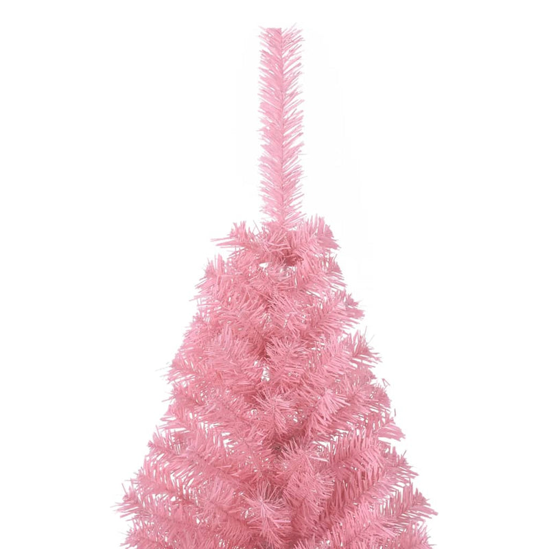 Kunstkerstboom Met Standaard Half 150 Cm Pvc