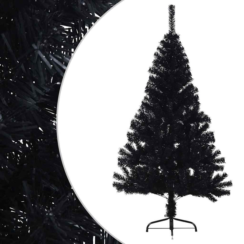 Kunstkerstboom Met Standaard Half 150 Cm Pvc