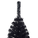 Kunstkerstboom Met Standaard Half 150 Cm Pvc