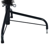 Kunstkerstboom Met Standaard Half 180 Cm Pvc Zwart