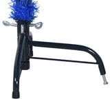 Kunstkerstboom Met Standaard Half 120 Cm Pvc Blauw