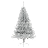 Kunstkerstboom Half Met Standaard 180 Cm Pet Kleurig Zilver