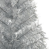 Kunstkerstboom Half Met Standaard 180 Cm Pet Kleurig Zilver