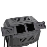 Compostbak 160 L 73X64X95 Zwart