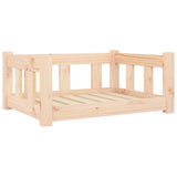 Hondenmand 65,5X50,5X28 Cm Massief Grenenhout
