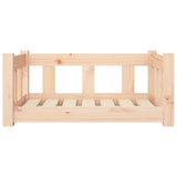 Hondenmand 65,5X50,5X28 Cm Massief Grenenhout