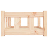 Hondenmand 65,5X50,5X28 Cm Massief Grenenhout