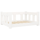 Hondenmand 65,5X50,5X28 Cm Massief Grenenhout