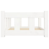 Hondenmand 65,5X50,5X28 Cm Massief Grenenhout