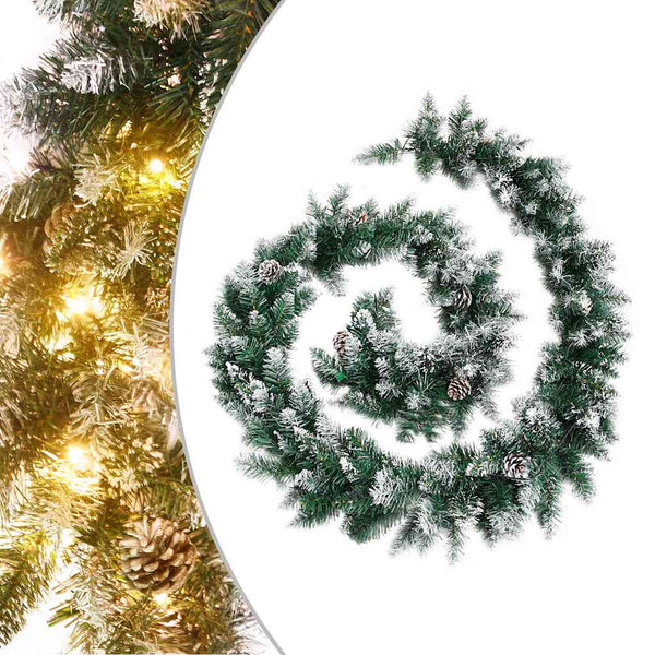 Kerstslinger Met Led-Lampjes 2,7 M Pvc Groen