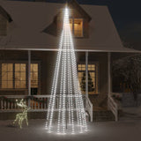 Vlaggenmast Kerstboom 108 Led's 180 Cm