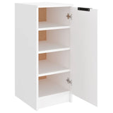 Schoenenkast 30X35X70 Cm Bewerkt Hout Wit
