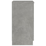 Schoenenkast 30X35X70 Cm Bewerkt Hout Betongrijs