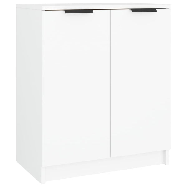 Schoenenkast 59X35X70 Cm Bewerkt Hout Wit