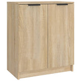 Schoenenkast 59X35X70 Cm Bewerkt Hout Kleurig Sonoma Eiken